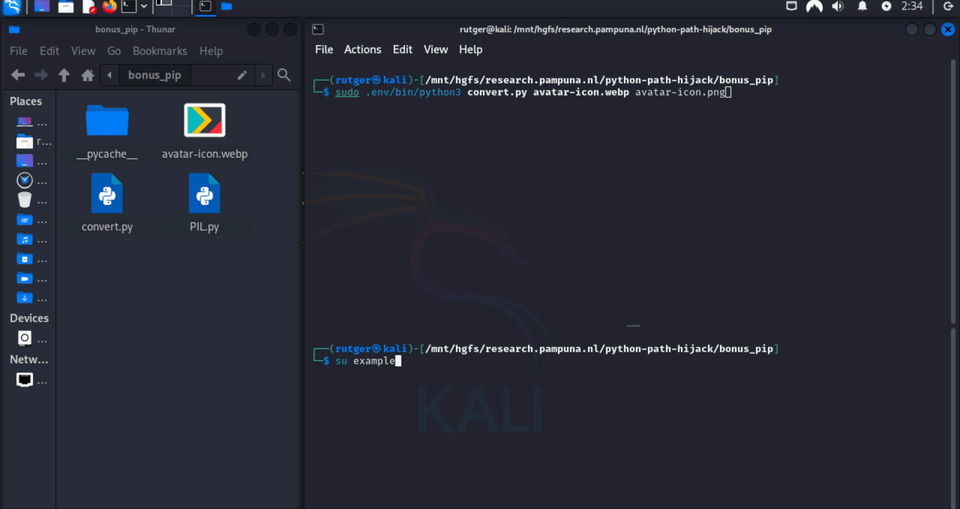 Linux Python Path Hijacking Privilege Escalation