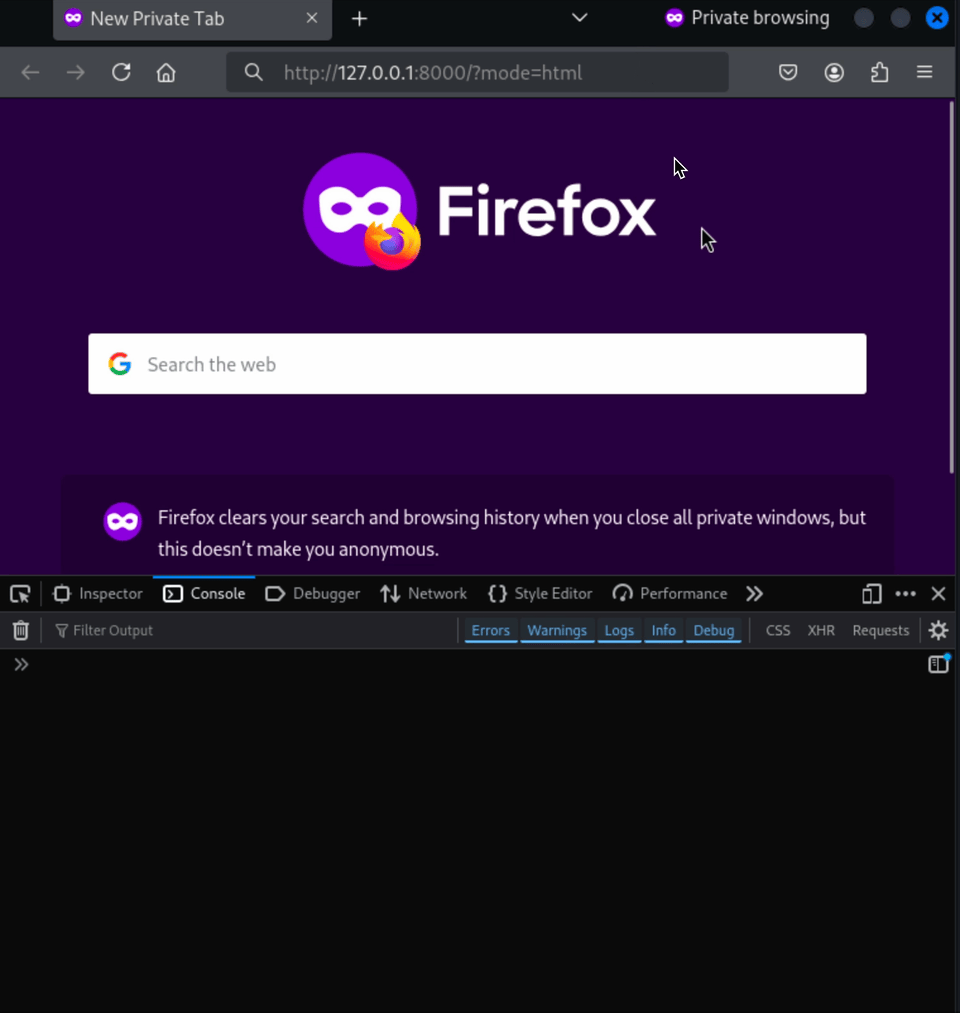 Replacing the page contents