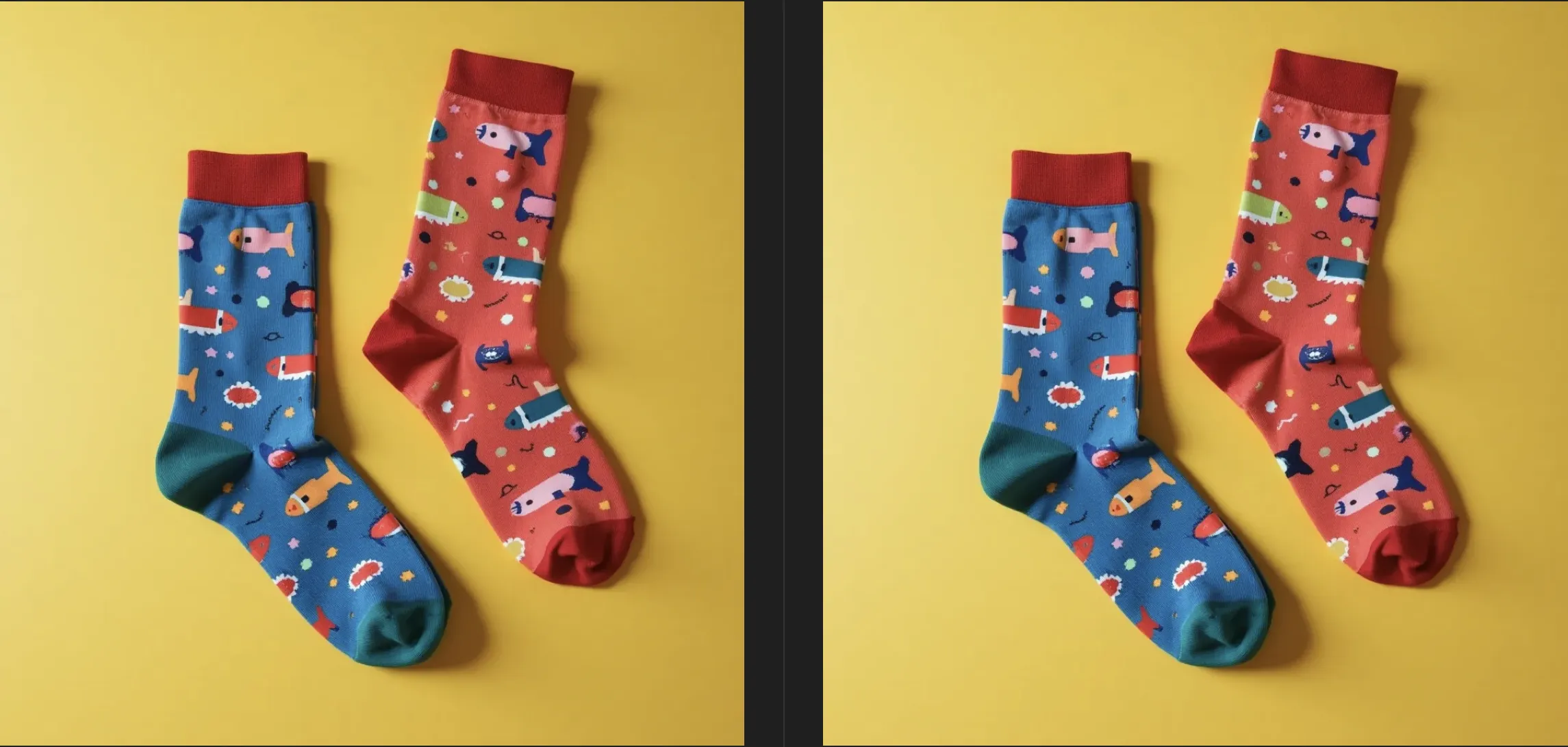 Socks containing data